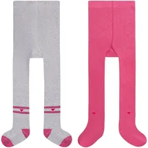CAMANO Soft Bio-Baumwolle Strumpfhosen Kinder 9200 - fog melange 110/116