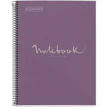 Miquelrius Collegeblock Eco Emotions A4 kariert lila