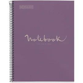 Miquelrius Collegeblock Eco Emotions A4 kariert lila