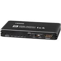 My Wall 8K HDMI Splitter 1 in 4 out