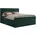 Boxspringbett TILIANO 180/200 Dunkelgrün Cord H4