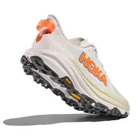 HOKA Speedgoat 6 Herren White/Neon Tangerine 46