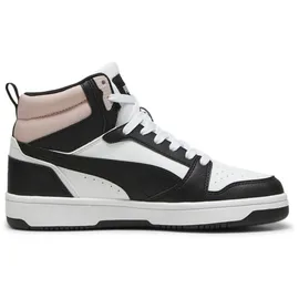 Puma Rebound V6 High-Top White Black/Mauve Mist 41