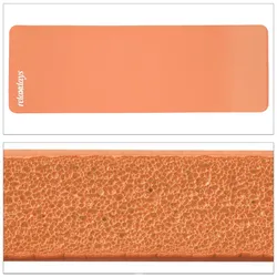 relaxdays Yogamatte orange 60,0 x 180,0 x 1,0