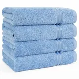 hammetex Handtuchset 4-tlg. blau