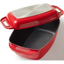 STONELINE XXL Bräter 43 x 26 cm rot