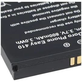 AccuCell Doro PhoneEasy 410 Akku, Doro Phone Easy 610 Akku, SHELL01A Akku Care Clamshell