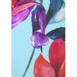 SUNSEEKER Triangel-Bikini-Top Damen hellblau-bedruckt Gr.42 Cup C/D