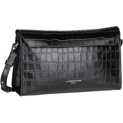 Liebeskind Berlin Lora New Croco 2158355  in Black (2.8 Liter), Umhängetasche - Schwarz