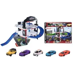 MAJORETTE 212059986 Urban Garage + 5 Cars