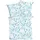 KAEPPEL Island Floral Blau 155 x 220 cm + 80 x 80 cm