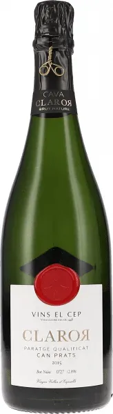 CLAROR Can Prats Brut Nature Vins El Cep 2015 BIO