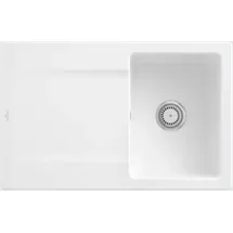 Villeroy & Boch Siluet 45 weiß alpin + Handbetätigung