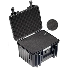 B&W Case Type 2000 SI schwarz mit Schaumstoffeinsatz