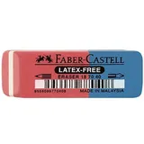 Faber-Castell Radiergummi rot, blau