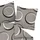 JANINE J.D. 87065 taupe 135 x 200 cm + 80 x 80 cm