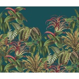 Rasch Textil Rasch Tapeten Vliestapete (Botanical) Grün rote 3,00 m x 3,00 m Barbara Home Collection III 561364
