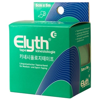 Nastro kinesiologico Elyth verde 5 cm x m