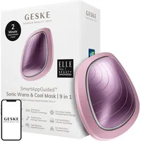Geske Cool & Warm 9in1 Schall-Gesichtsmassagegerät mit App (Pink)