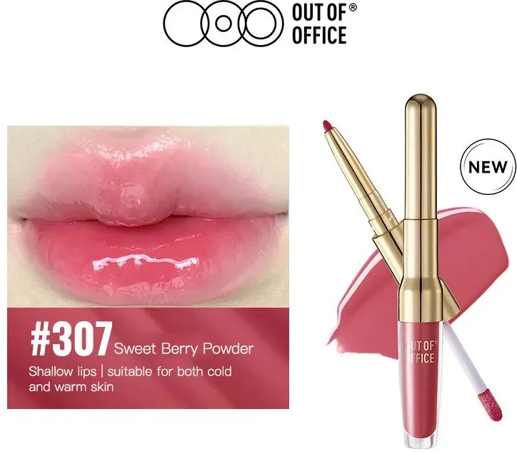 OUT OF OFFICE 2 in 1 Essence Lipliner & Gloss-307