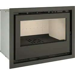 MAESTRO FERRETERO TJ - Einbau-Kaminofen mit Turbinen Modell FLAMA 49 Leistung 6,4 kW