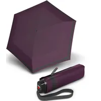 Knirps TS.010 Taschenschirm Slim Small Manual Solids, Violett, Einheitsgröße