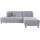 sit&more Ecksofa »Clio L-Form« wahlweise mit Bettfunktion oder Vorziehsitz und Bettkasten, Federkern