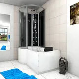 AcquaVapore Whirlpool Dusche K50-R31-WP-EC Duschkabine Wanne 100x170