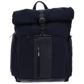 Piquadro Brief2 Roll-Up Computer Backpack Blu
