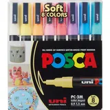 POSCA PC-3M Pastell 8er Set