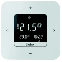 Theben Digital-Uhrenthermostat RAMSES 850 top3 OT Weiß 8509200