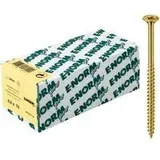 E-NORMpro Spanplattenschrauben Senkkopf Teilgewinde gelb TG pzd 5,0x 40/24 KP