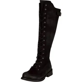 felmini wide fit Stiefel in Schwarz 37