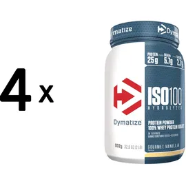 Dymatize Iso100 Hydrolyzed Gourmet Vanilla Pulver 900 g