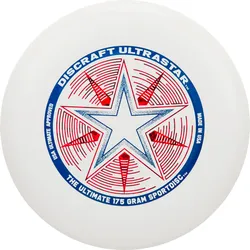 Wurfscheibe Discraft Ultimate weiss EINHEITSGRÖSSE