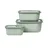 Mepal Cirqula rechteckig nordic sage 0,75 l 3-teilig