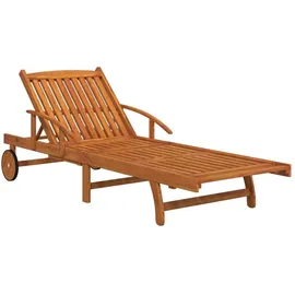 vidaXL 200 x 68 x 30/62/77/85 cm Braun