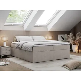 MKS Boxbett 160 x 200 cm H4 Beige