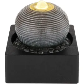 GLOBO LED-Brunnen Fontana 4-flammig Anthrazit 180 x 180 x 175 mm