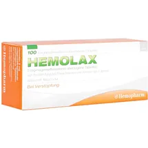 Hemopharm Hemolax 5 mg magensaftresistente überzogene Tabletten
