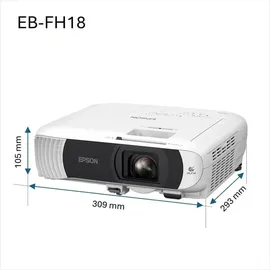 Epson EB-FH18 Full Hd Projektor - White