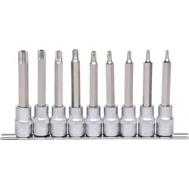 KS Tools 1/2" Bit-Stecknuss-Satz, lang, 9-tlg.