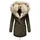Navahoo Damen Wintermantel Dicker Winterparka mit 2 Kunstpelz-Kapuzen Sweety