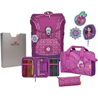 DerDieDas ErgoFlex Easy 5-tlg. purple dots mit Sporttasche