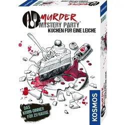 KOSMOS - Murder Mystery Party - Kuchen für eine Leiche - Das Krimi-DInner für zuhause