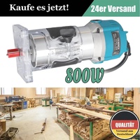 Elektrische Oberfräse Einhandfräse Trimmer Holz Router Handfräse Fräsmaschine