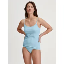 CALIDA Spaghettitop Essential Cotton Blau S