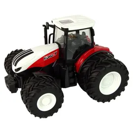 LeanToys RC-Anhänger Traktor mit Anhänger CH RTR Rot/Grün (1:24)