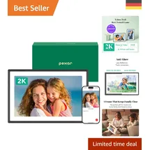 FAZ : 2K Wi-Fi Digitaler Bilderrahmen 11'' mit 32GB Speicher von Lexar