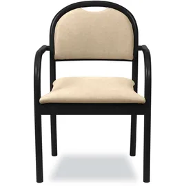 Home Affaire Armlehnstuhl ROMA Massivholz beige/schwarz